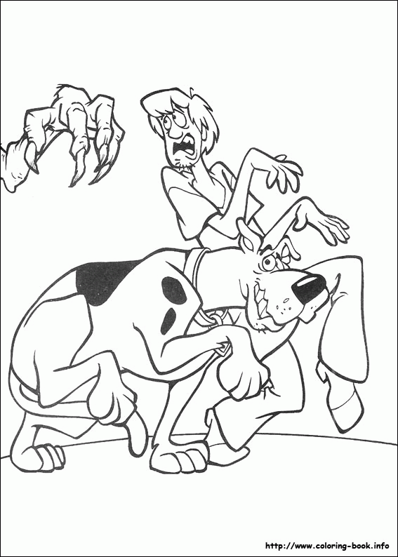 Scooby Doo kolorowanki